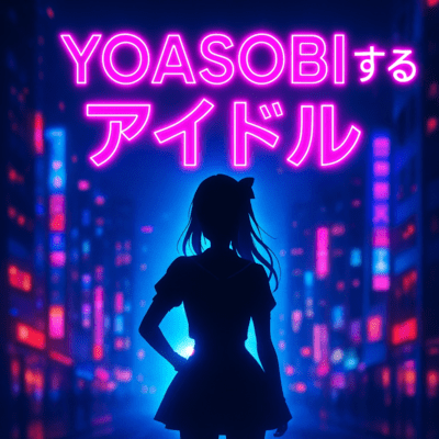 YOASOBIするアイドルのジャケット写真