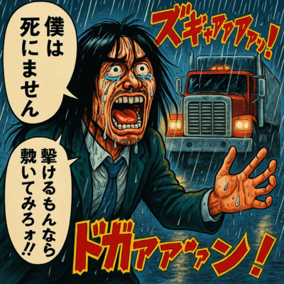 僕は死にません0.2のジャケット写真