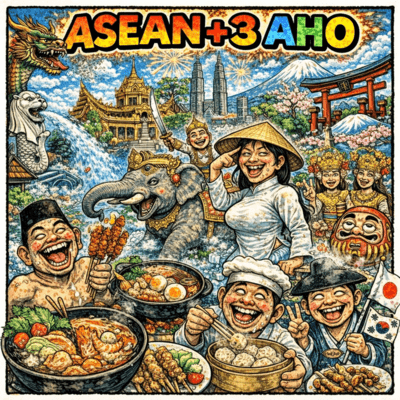 ASEAN+3 AHOのジャケット写真