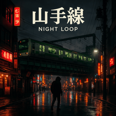 Yamanote Line Night Loop Front Cover
