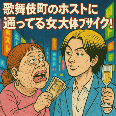 歌舞伎町のホストに通ってる女大体ブサイク!のジャケット写真