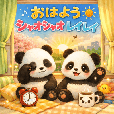 おはよう シャオシャオ レイレイのジャケット写真