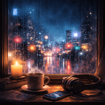 City Rain Sleep Radio Front Cover