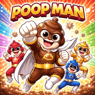 POOP MAN Front Cover