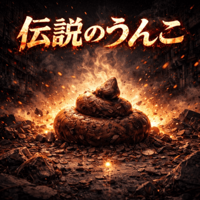 伝説のうんこのジャケット写真
