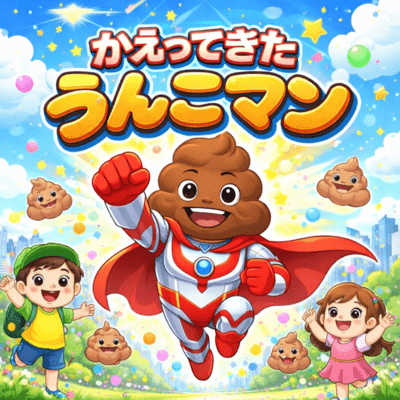 かえってきたうんこマンのジャケット写真