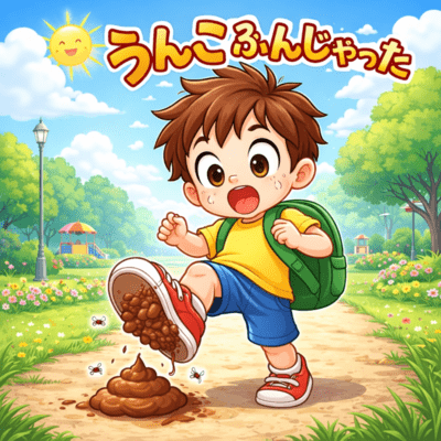 I Stepped on Poop Front Cover