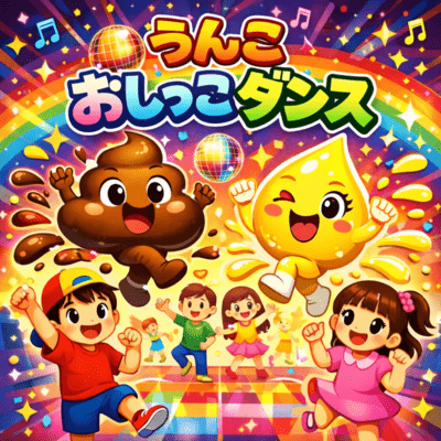 うんこおしっこダンスのジャケット写真