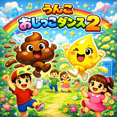 うんこおしっこダンス2のジャケット写真