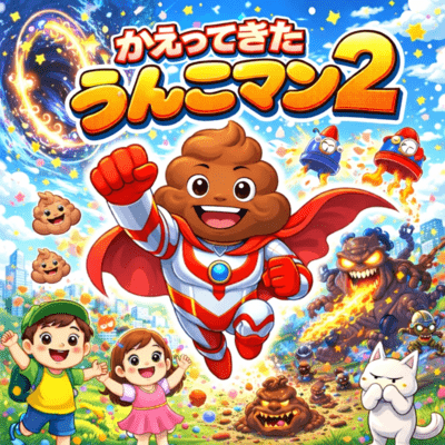 The Poop Man Is Back2 Front Cover