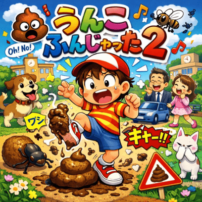 うんこふんじゃった2のジャケット写真