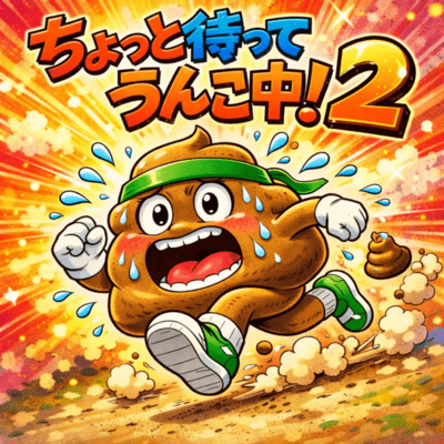 ちょっと待ってうんこ中!2のジャケット写真