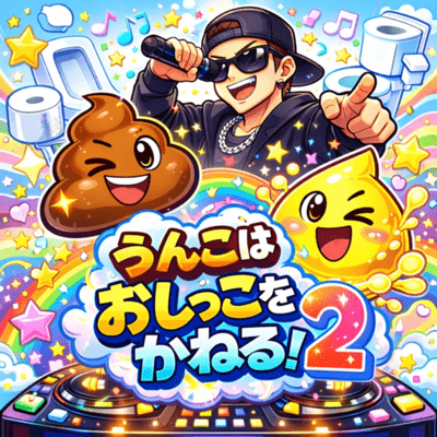 うんこはおしっこをかねる2のジャケット写真