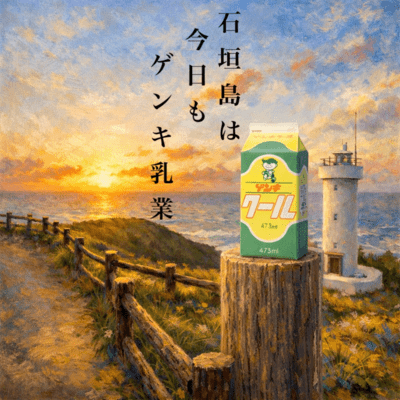 Ishigaki Island Is Energetic Today Too Genki Dairy Front Cover