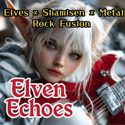 Elves × Shamisen × Metal Rock Fusion Vol.1: Alternative Rock × Rock 'n' Roll Front Cover