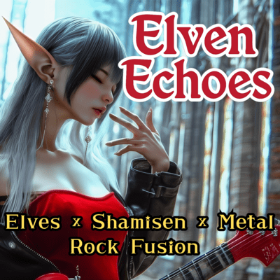 Elves × Shamisen × Metal Rock Fusion Vol.2: Thrash × Gothic Metal Front Cover