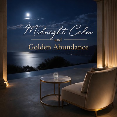 Midnight Calm and Golden Abundance Front Cover