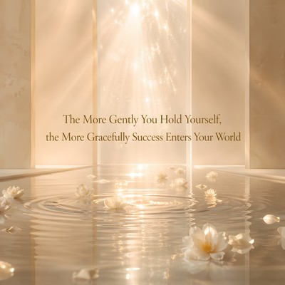 The More Gently You Hold Yourself, the More Gracefully Success Enters Your Worldのジャケット写真