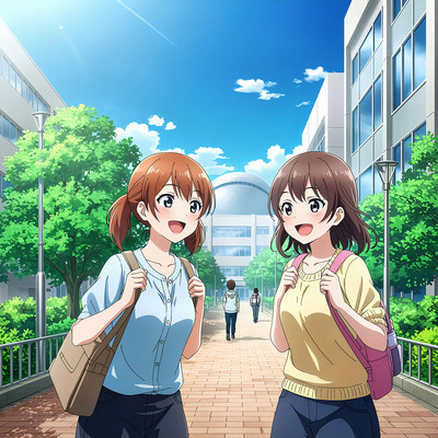 Sparkling campus life Front Cover