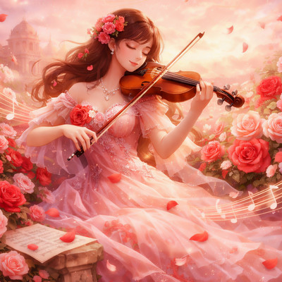 Rose-Colored Melody Front Cover