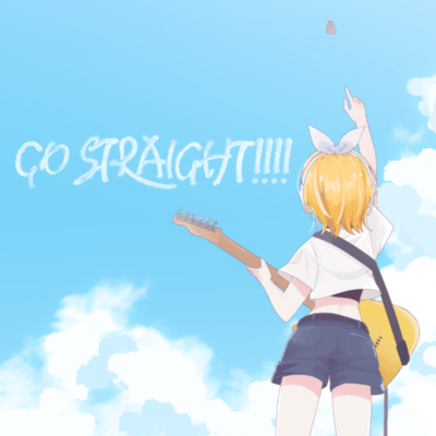 GO STRAIGHT!!!! Front Cover