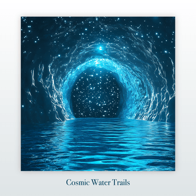 Cosmic Water Trails Front Cover