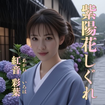 Rain of Hydrangeas Front Cover