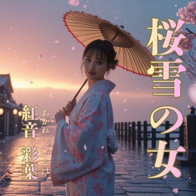 The Woman of Cherry Blossom Snow Front Cover