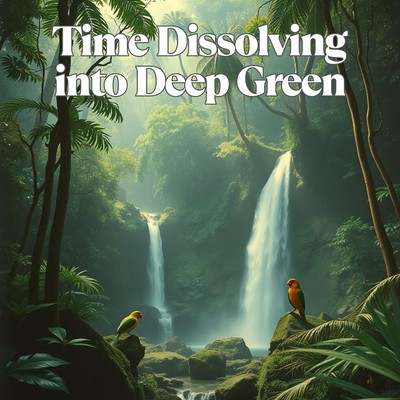 Time Dissolving into Deep Green Front Cover