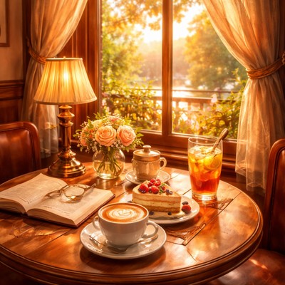 3 PM, by the Amber Window Front Cover