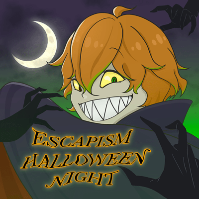 Escapism Halloween Night Front Cover