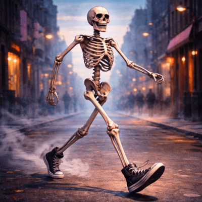 One Sock Stride Front Cover