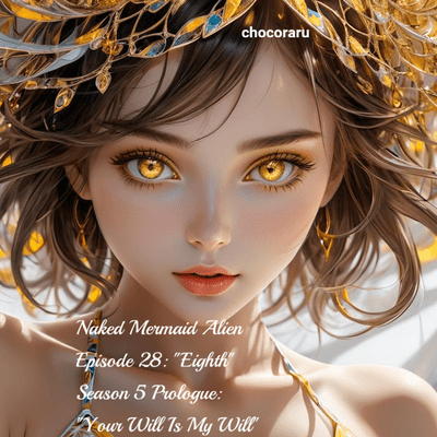 Naked Mermaid Alien Episode 28: "Eighth" - Season 5 Prologue: "Your Will Is My Will" (NMA Original Soundtrack) Front Cover