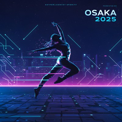 HYPER BEAT Osaka 2025 - Yumeshima Future Vibes Front Cover