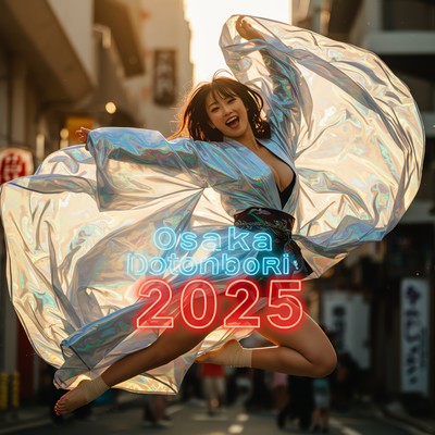 光の道、歌う大阪 道頓堀2025のジャケット写真