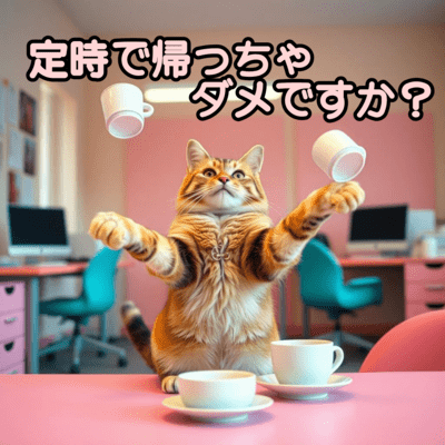 定時で帰っちゃダメですか?のジャケット写真