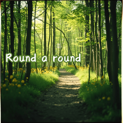 Round and round Front Cover