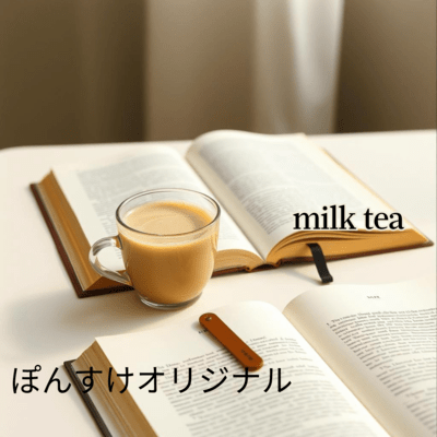 milk tea Front Cover
