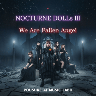 NOCTURNE DOLLs III We Are Fallen Angel Front Cover