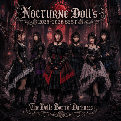 NOCTURNE DOLL's 2025-2026 Best The Dolls Born of Darkness Front Cover