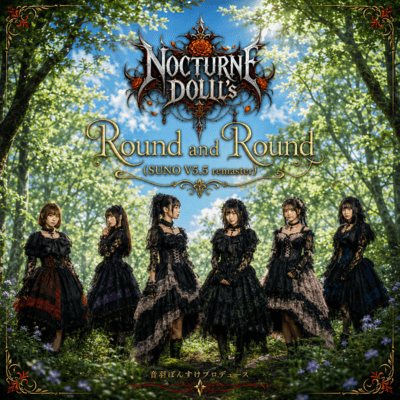 Round and Round (2026 SUNO V5.5 Remaster) Front Cover