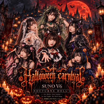Halloween Carnival (SUNO V6 Remastered) Front Cover