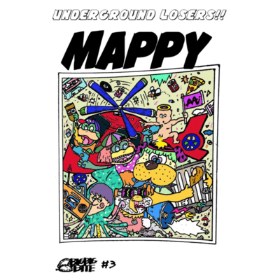 UNDERGROUND LOSERS!! Front Cover