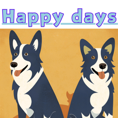 happy days Front Cover