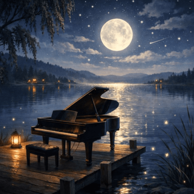 night lakesideのジャケット写真