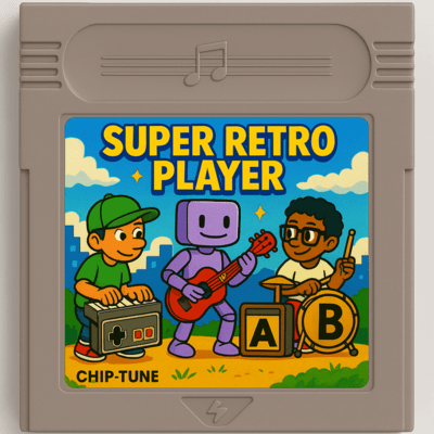 SUPER RETRO PLAYER Front Cover