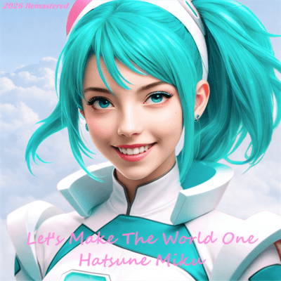 Let's Make The World One (Hatsune Miku Version / 2026 Remastered) Front Cover