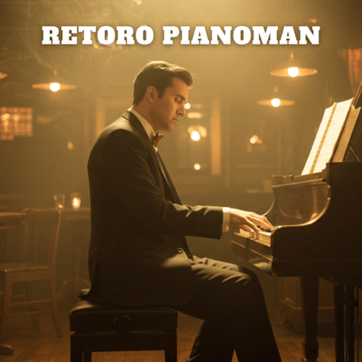 Retoro Pianoman (for Short Movie BGM) Front Cover