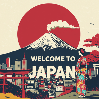 Welcome to Japan, Mind Your Manners, Love the Land Front Cover