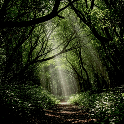 Guided to the forest where God lives Front Cover